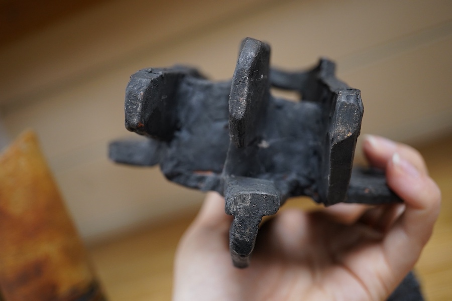 An unsigned modernist ceramic sculpture, 26cm